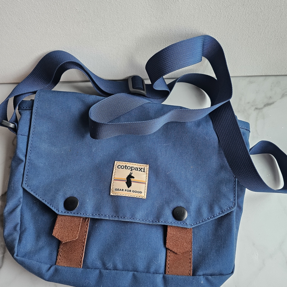 Cotopaxi Blue Small Messenger Bag